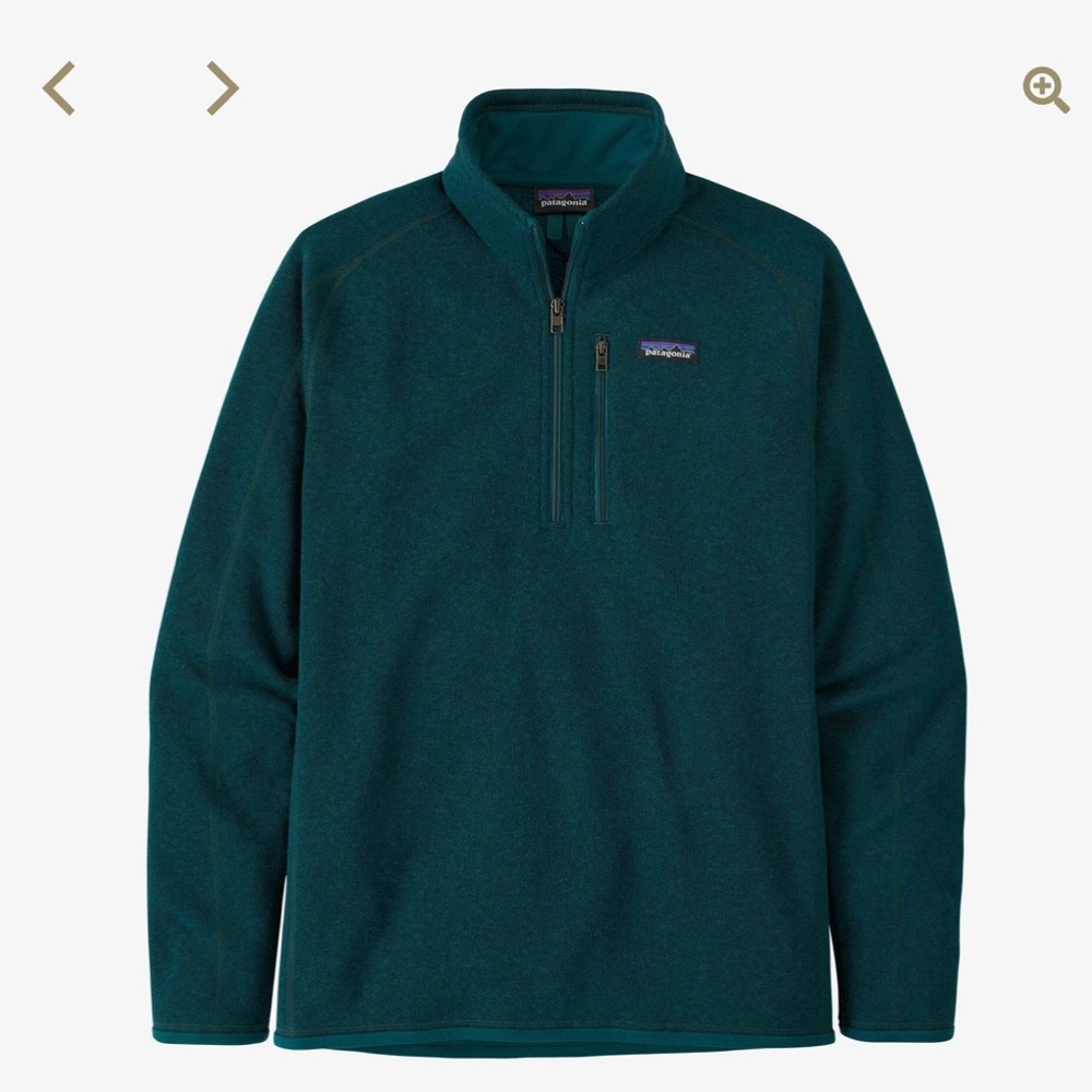 Dark green patagonia fleece unisex xxl